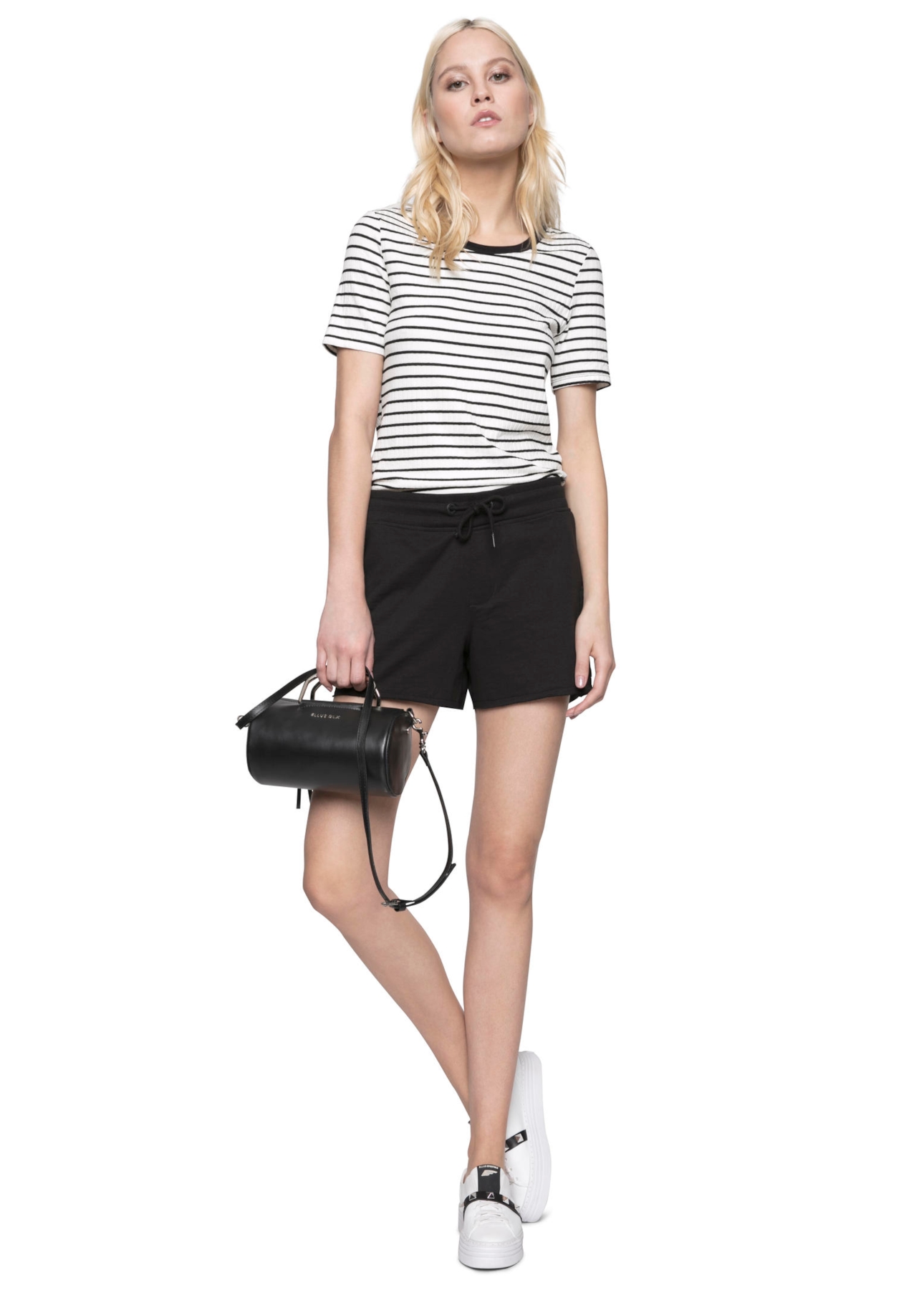 Short Athletic Color Cargo Preto