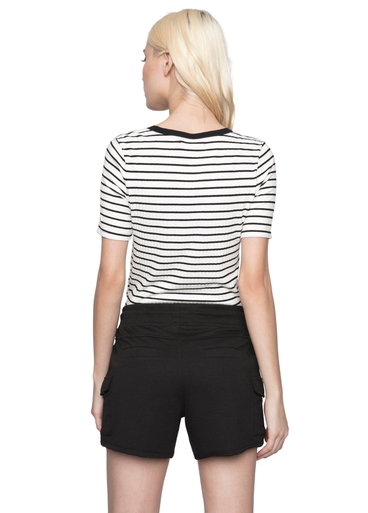 Short Athletic Color Cargo Preto