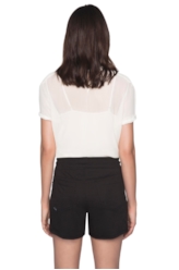Short Athletic Color Five Pockets Preto