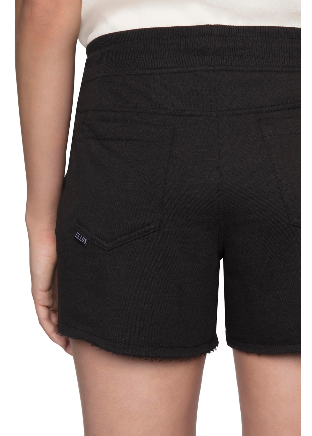 Short Athletic Color Five Pockets Preto