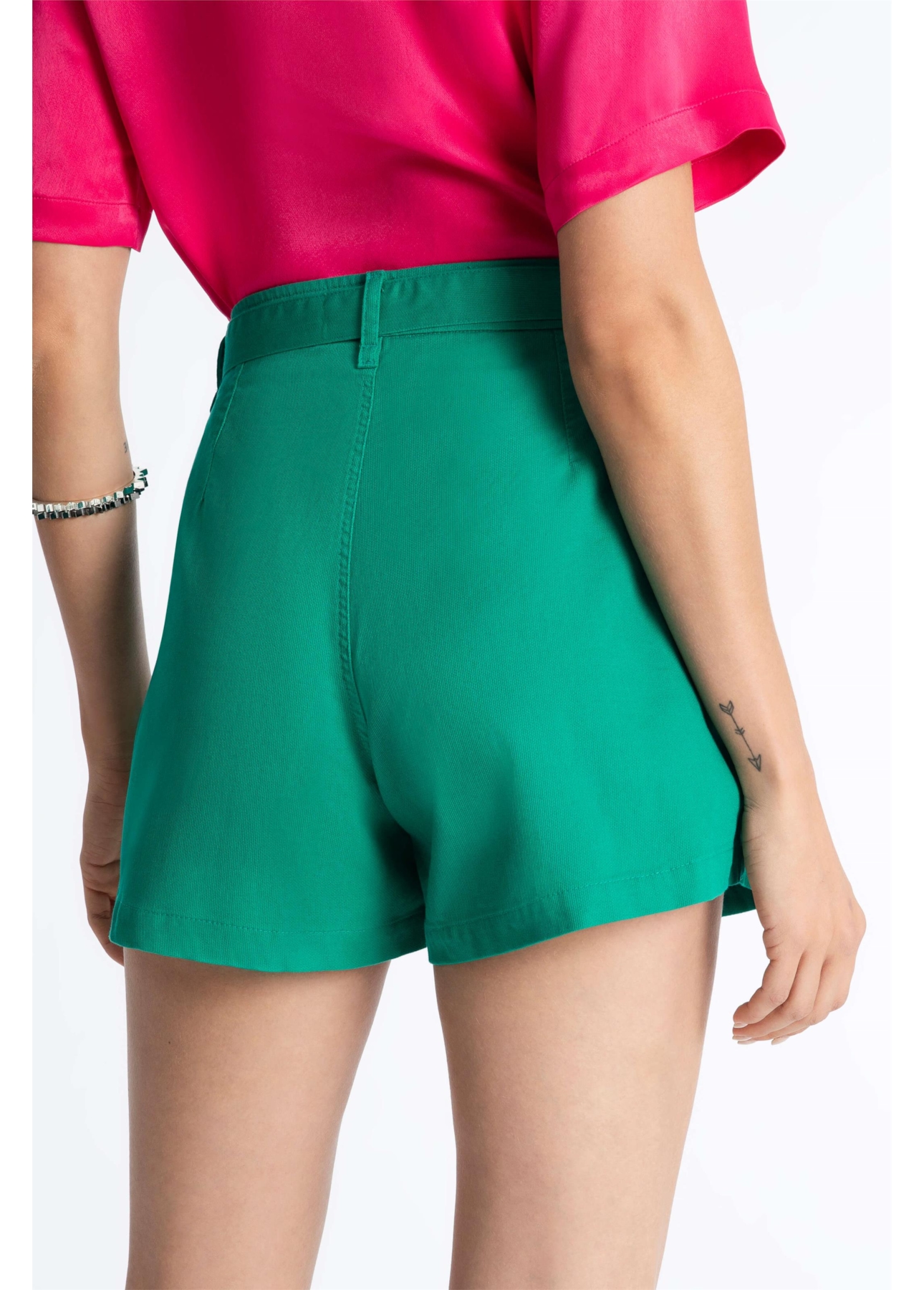 Short Basket Gode Verde Bandeira