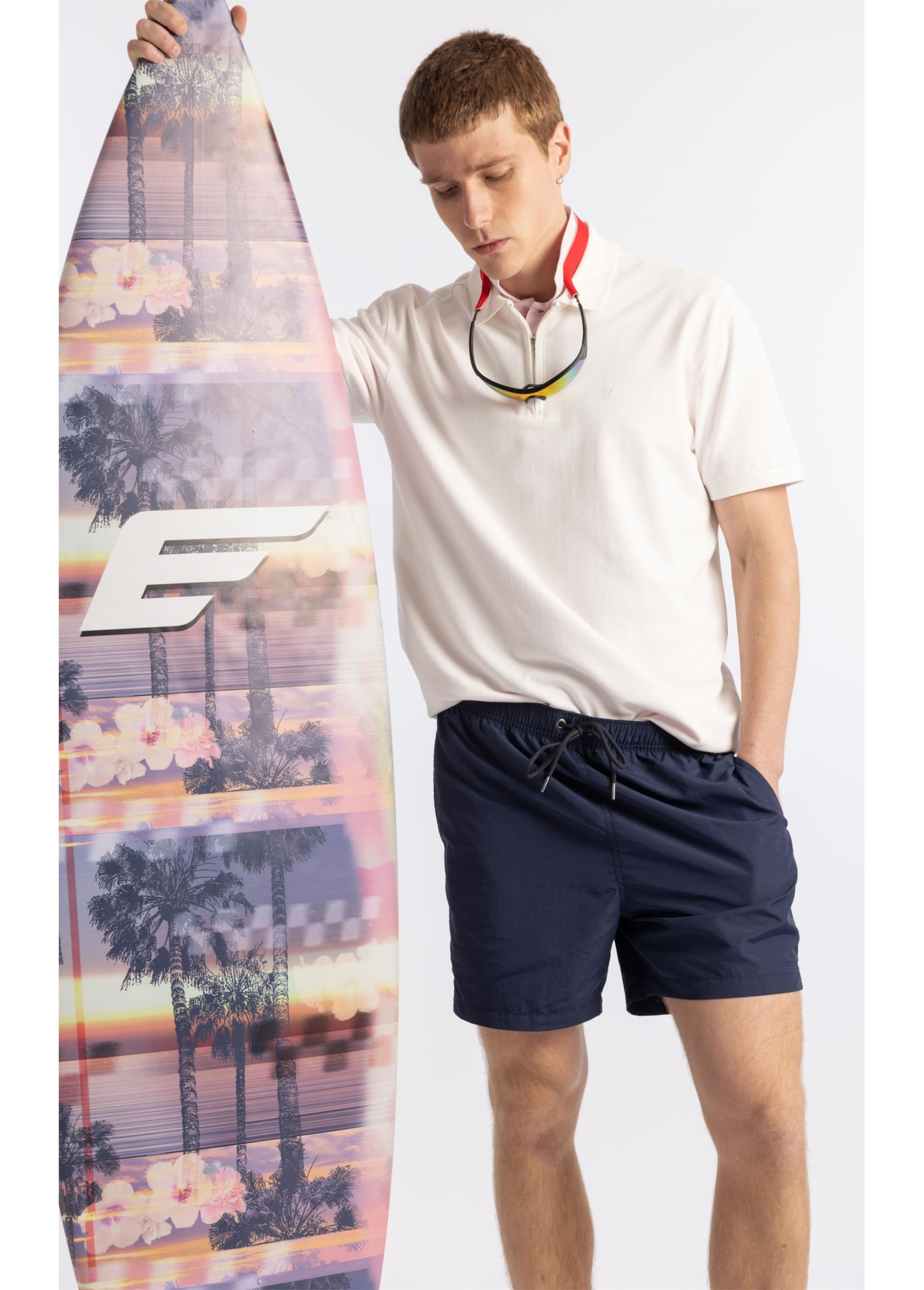 Short Beach Basic Dark Navy