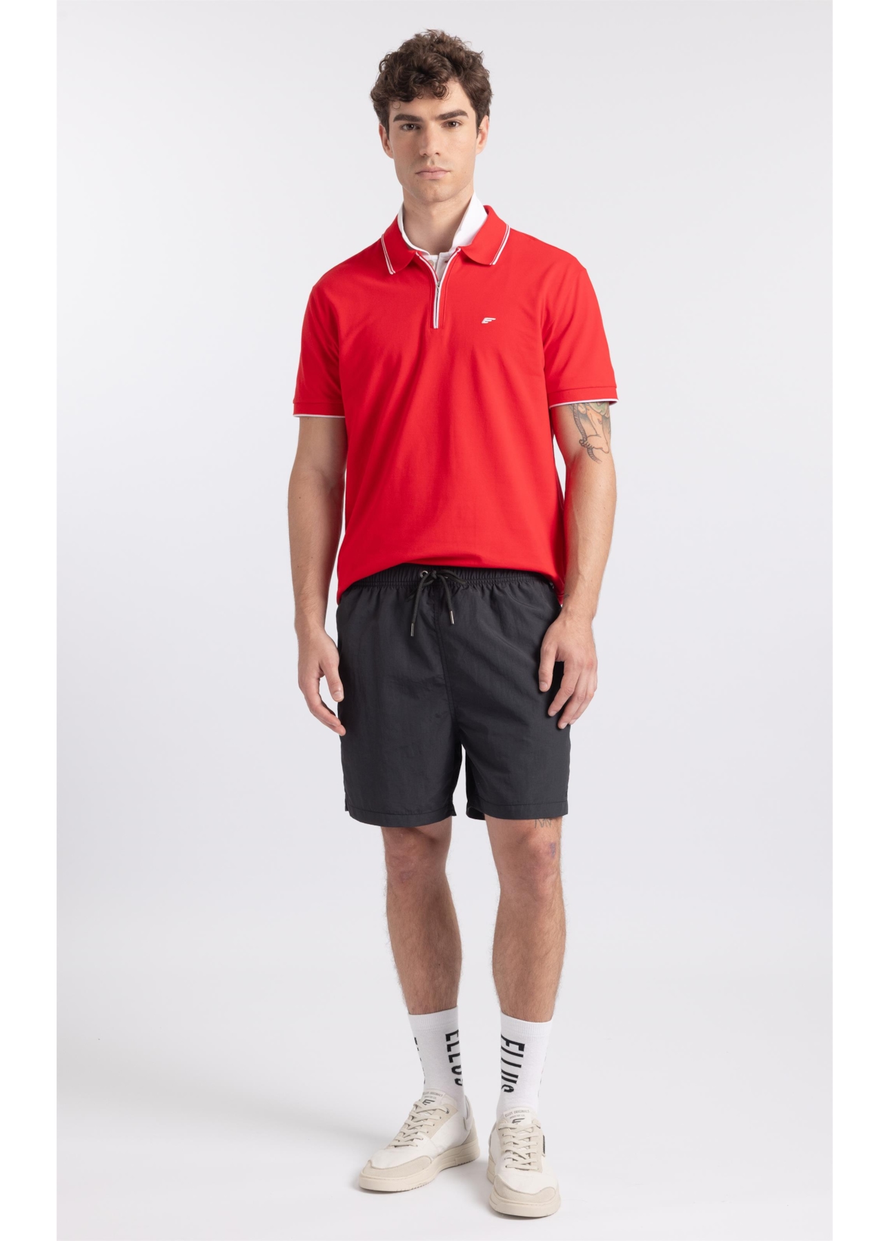 Short Beach Basic Preto