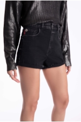 Short Black Comfort 1966-Lav.Black C/ Luva