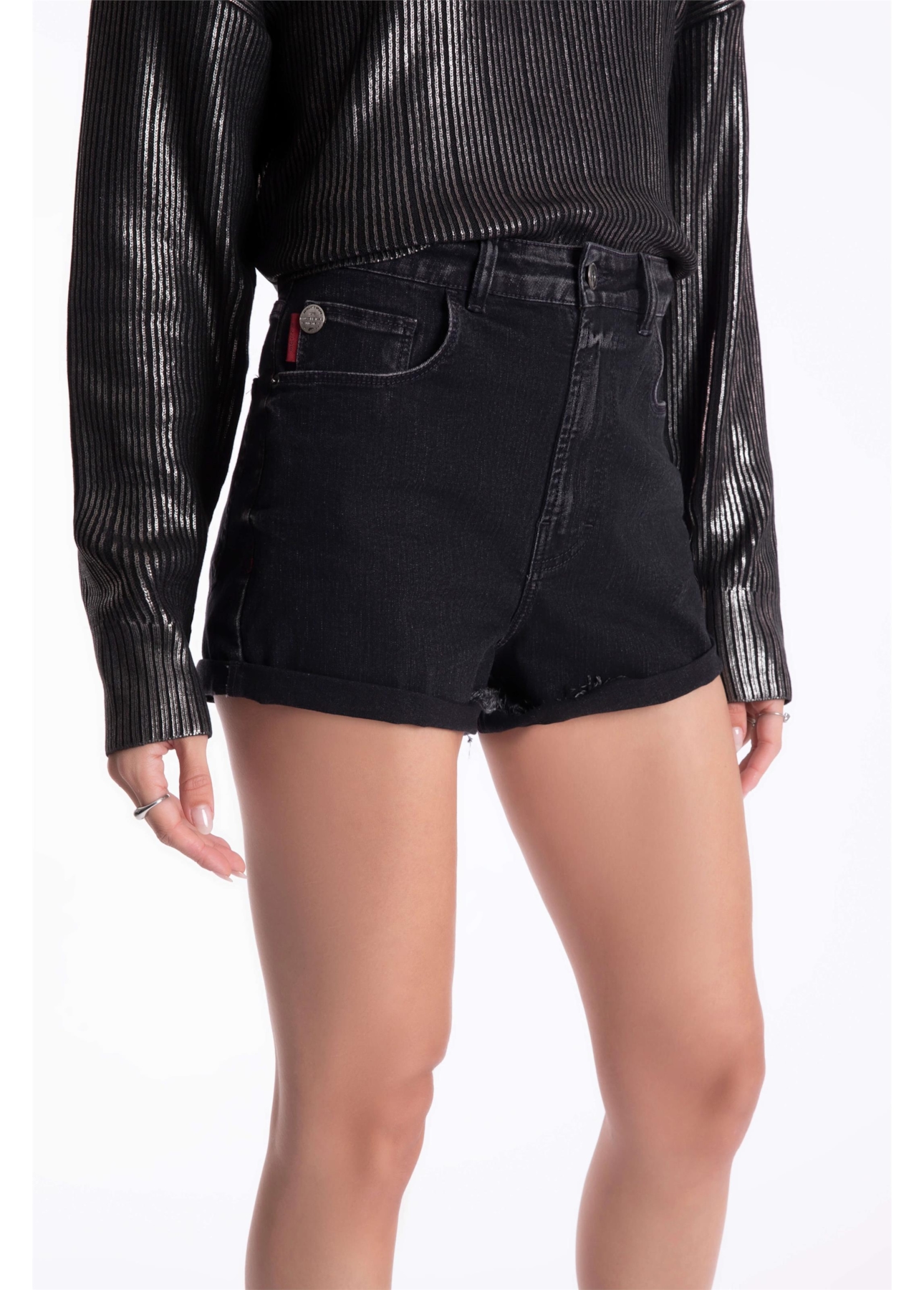 Short Black Comfort 1966-Lav.Black C/ Luva