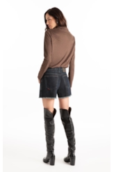 Short Blue Brown Lav.Black