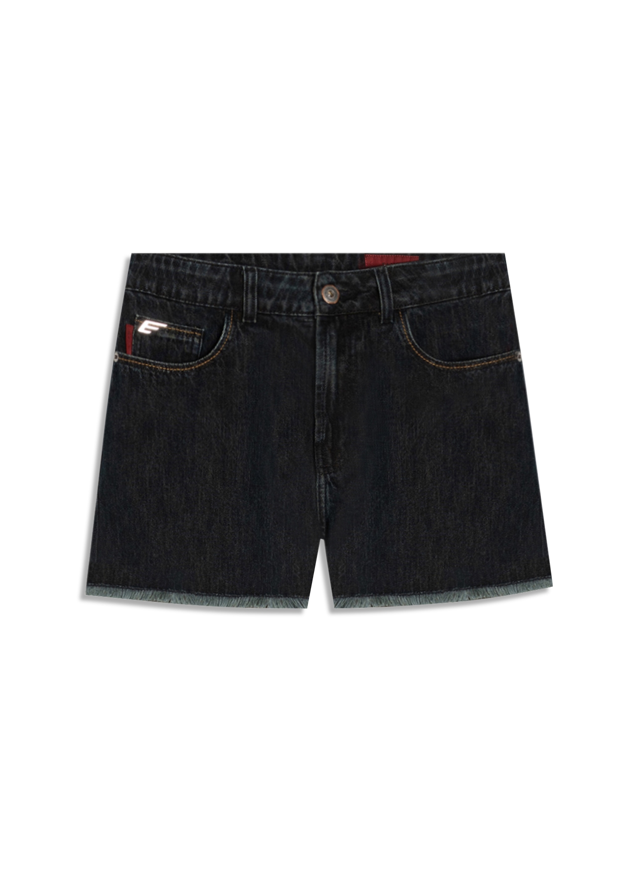 Short Blue Brown Lav.Black