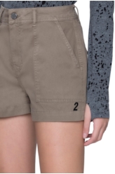 Short Cargo Color Verde Militar