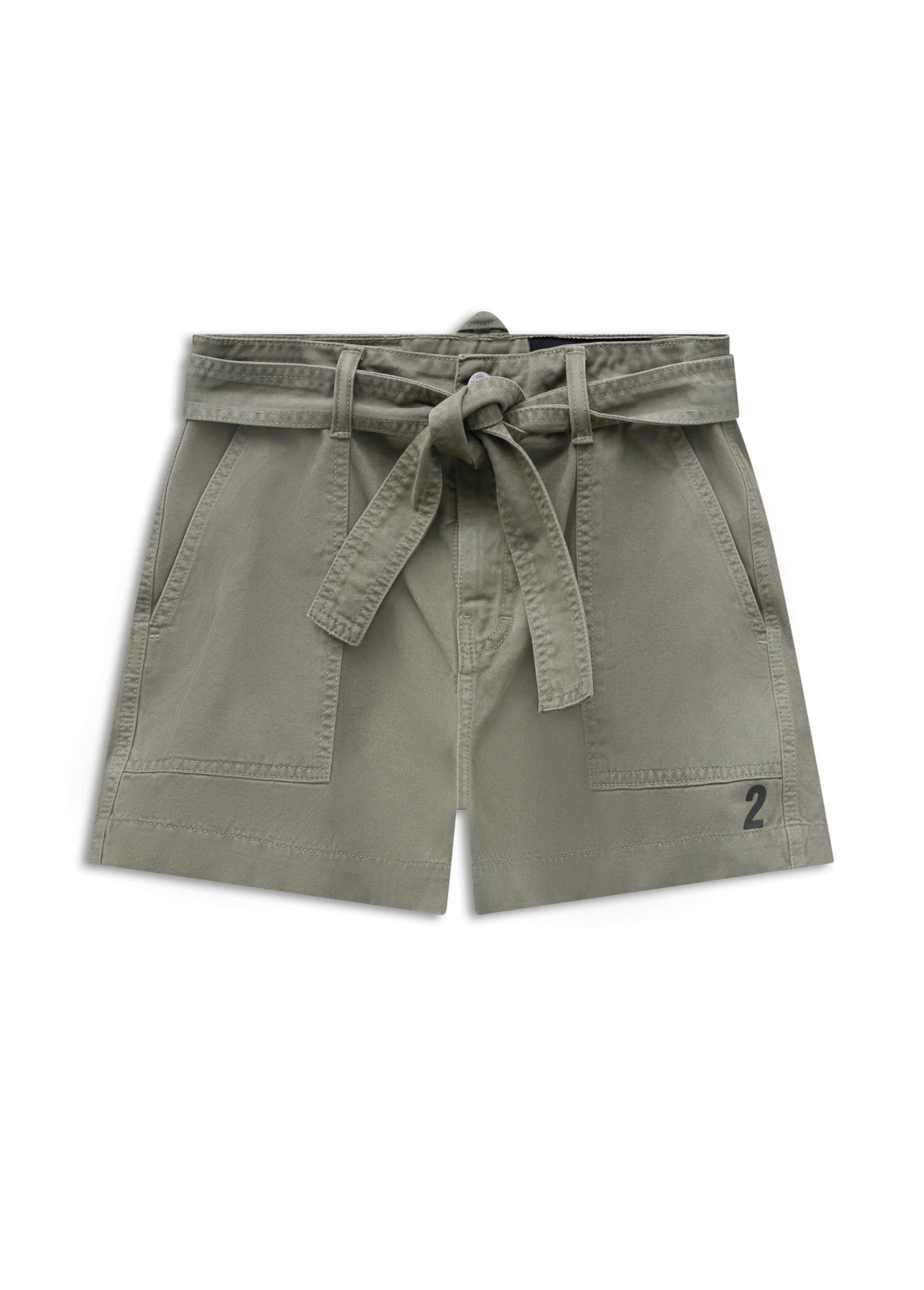 Short Cargo Color Verde Militar
