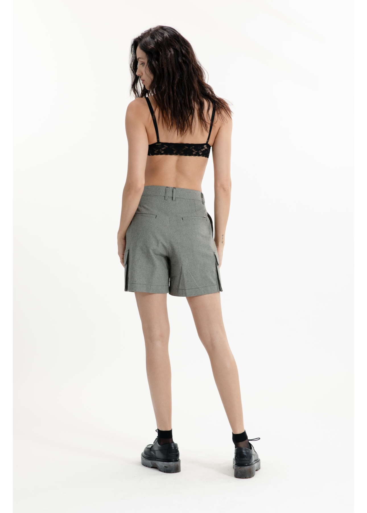 Short Check Cargo Caqui