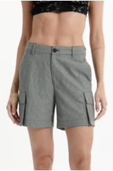 Short Check Cargo Caqui