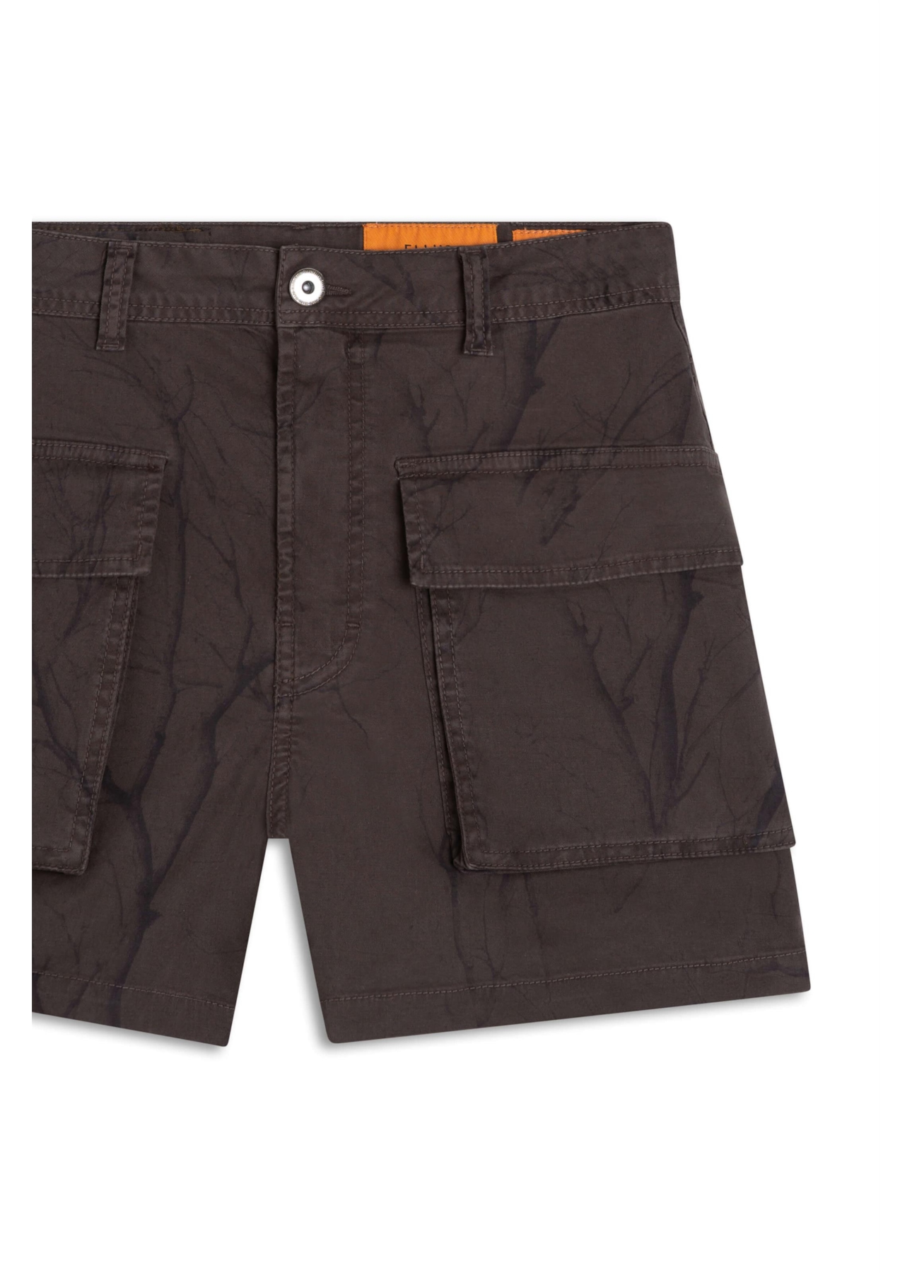Short Color Canvas Ellus Grove Marrom Escuro