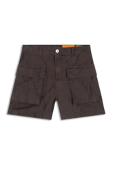 Short Color Canvas Ellus Grove Marrom Escuro