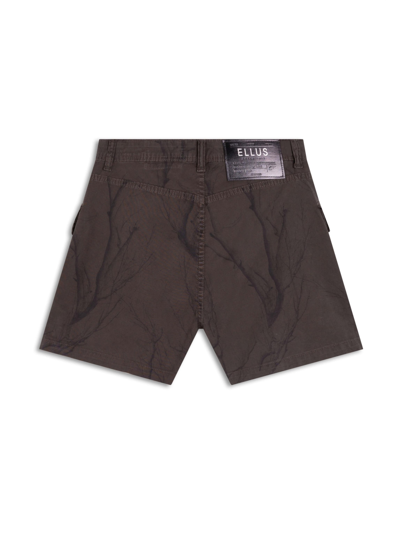 Short Color Canvas Ellus Grove Marrom Escuro