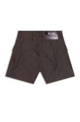 Short Color Canvas Ellus Grove Marrom Escuro