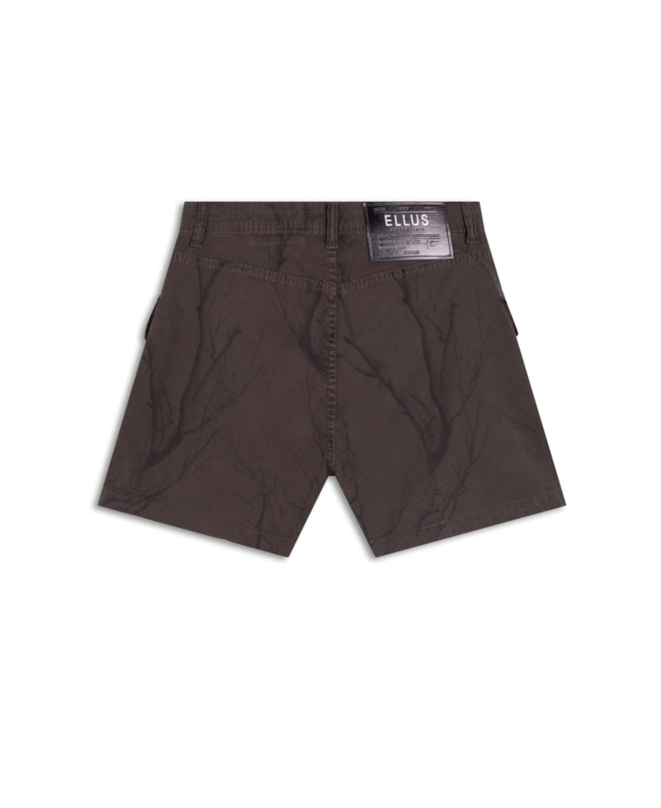 Short Color Canvas Ellus Grove Marrom Escuro