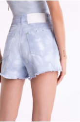 Short Color Power Tie Dye Azul Pervante