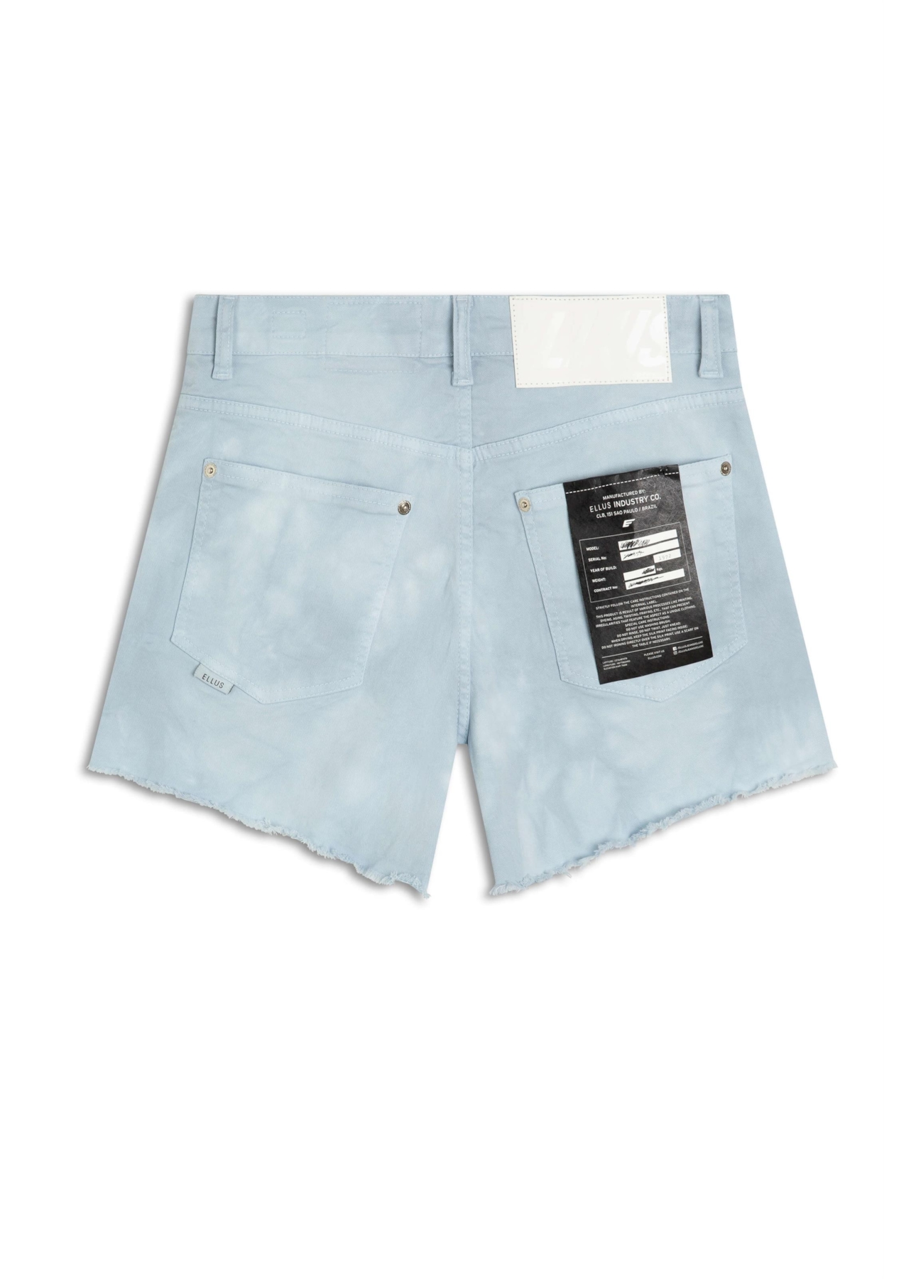 Short Color Power Tie Dye Azul Pervante
