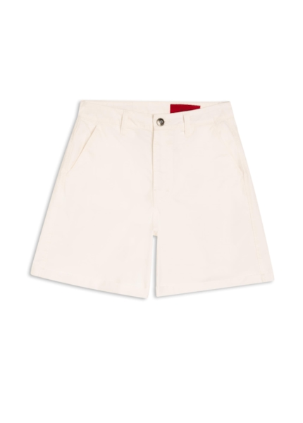 Short Color Techno Light Mom Off White
