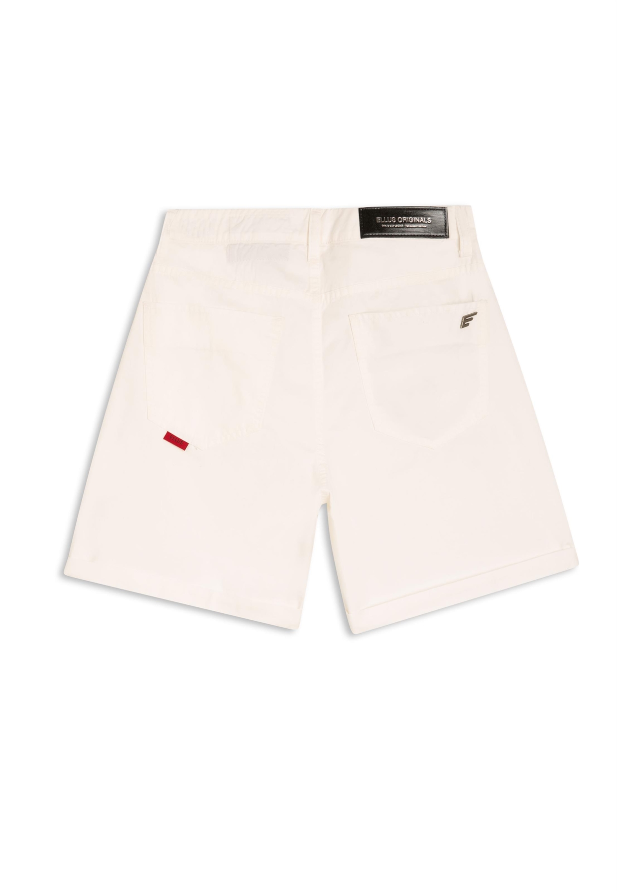 Short Color Techno Light Mom Off White