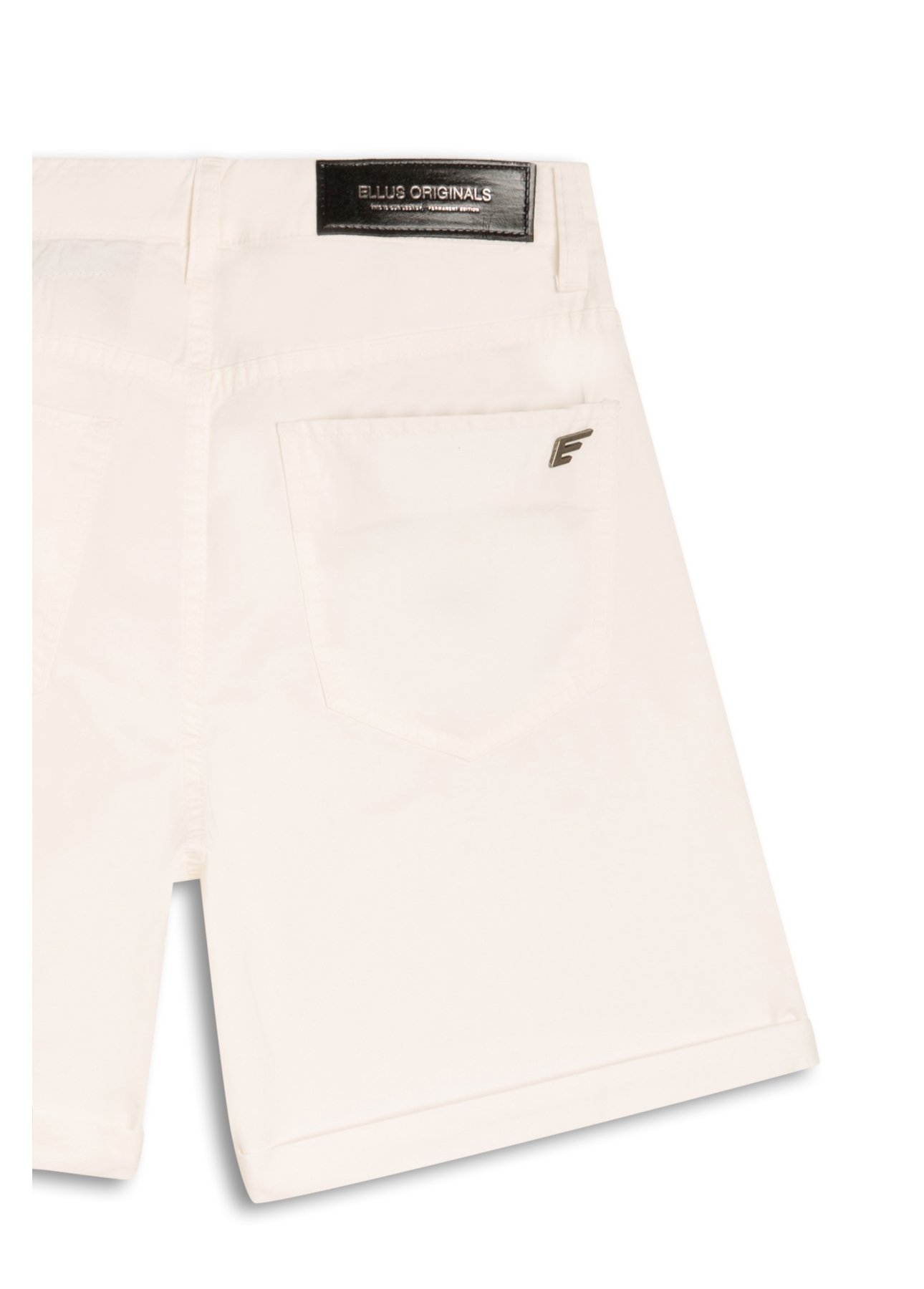 Short Color Techno Light Mom Off White