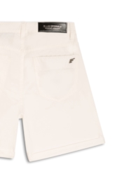 Short Color Techno Light Mom Off White