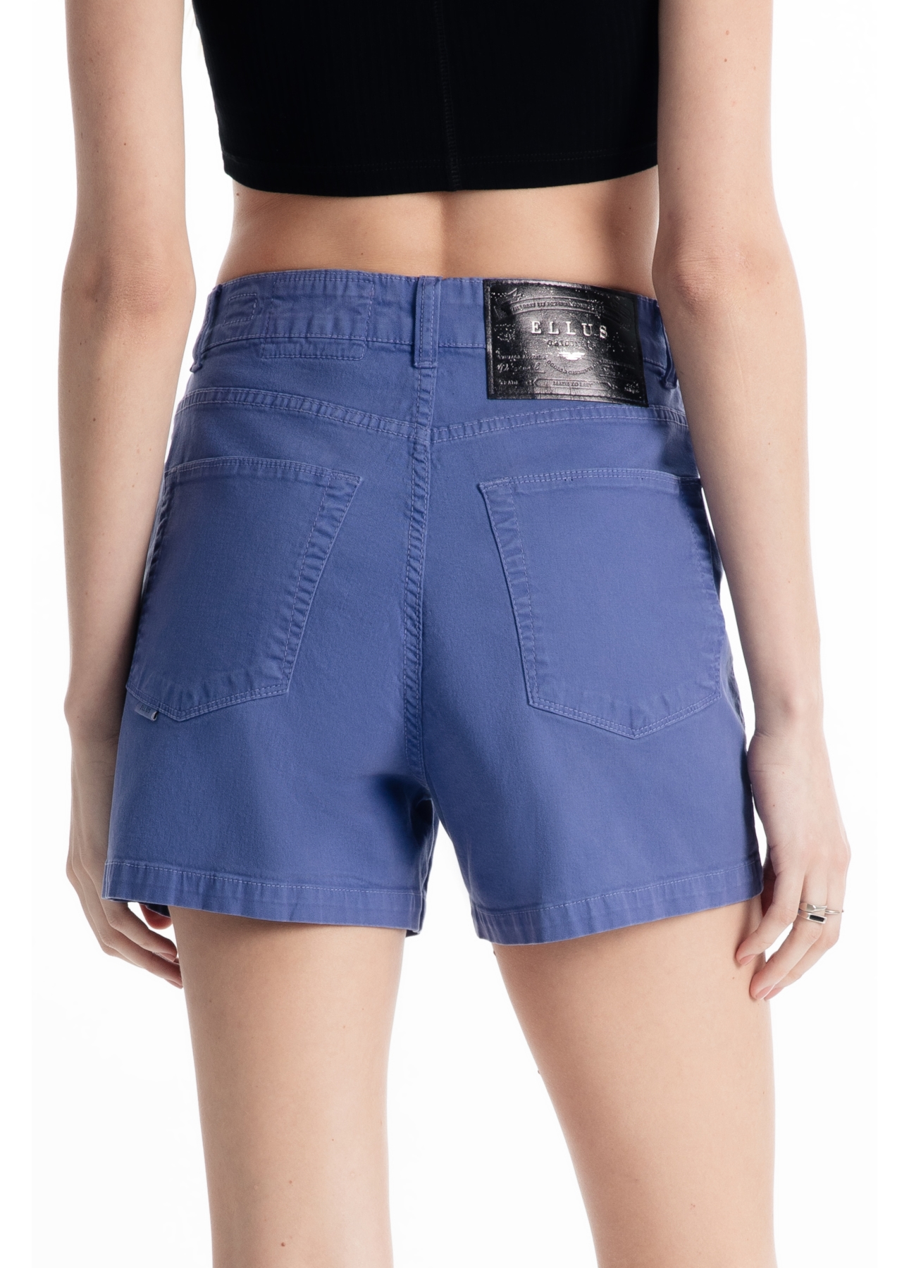 Short Color Twill Power Azul Jeans