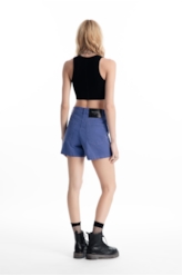 Short Color Twill Power Azul Jeans