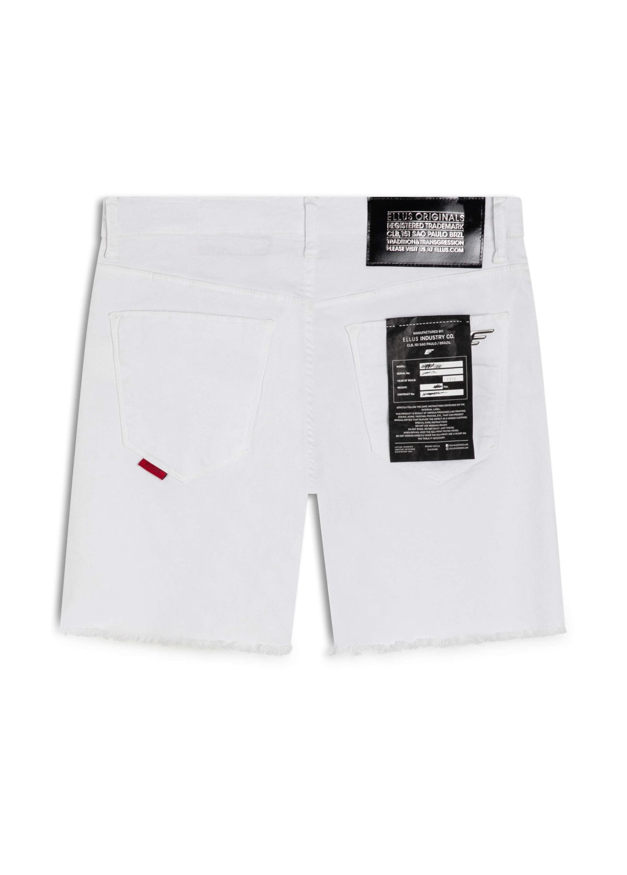 Short Color Twill Power Branco
