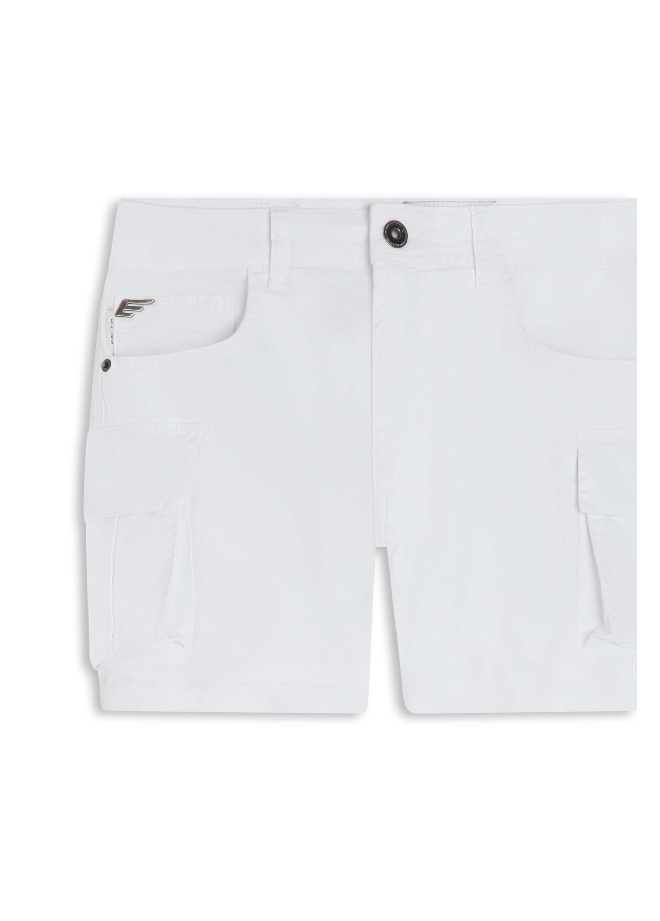 Short Color Twill Power Cargo Branco