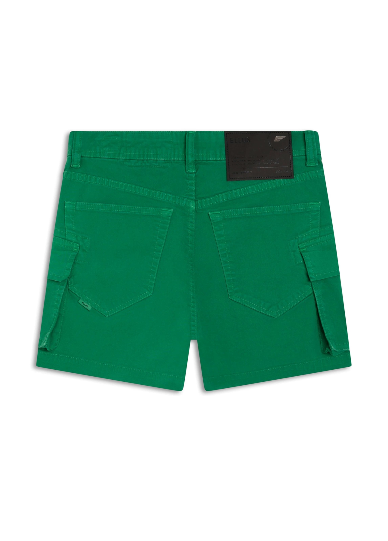 Short Color Twill Power Cargo High Green