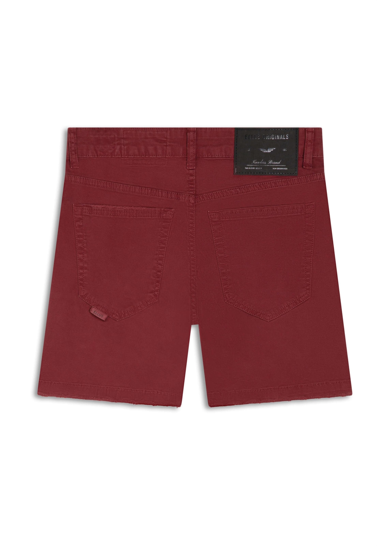 Short Color Twill Power Classic 5 Pckts Bordeaux