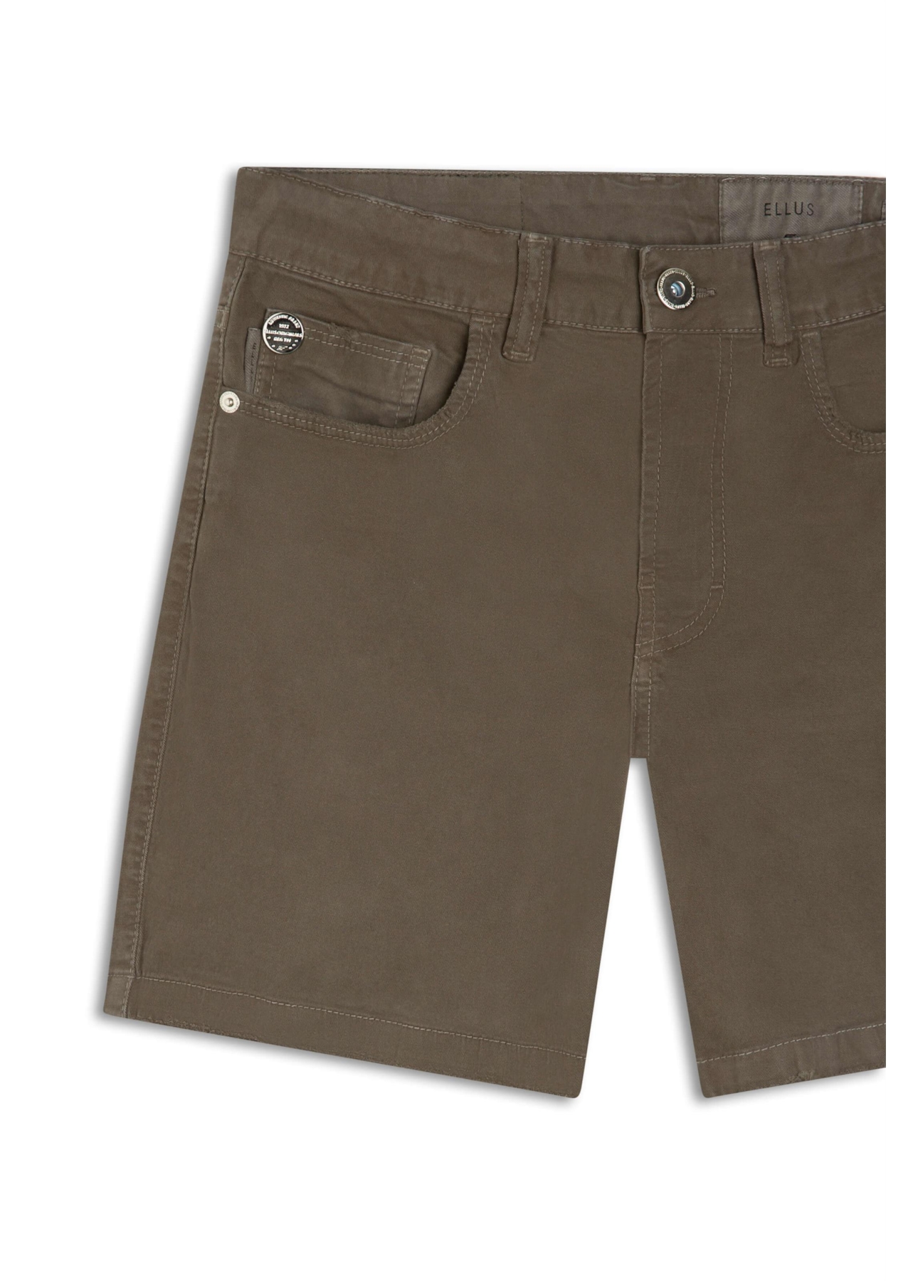 Short Color Twill Power Classic 5 Pckts Verde Oliva