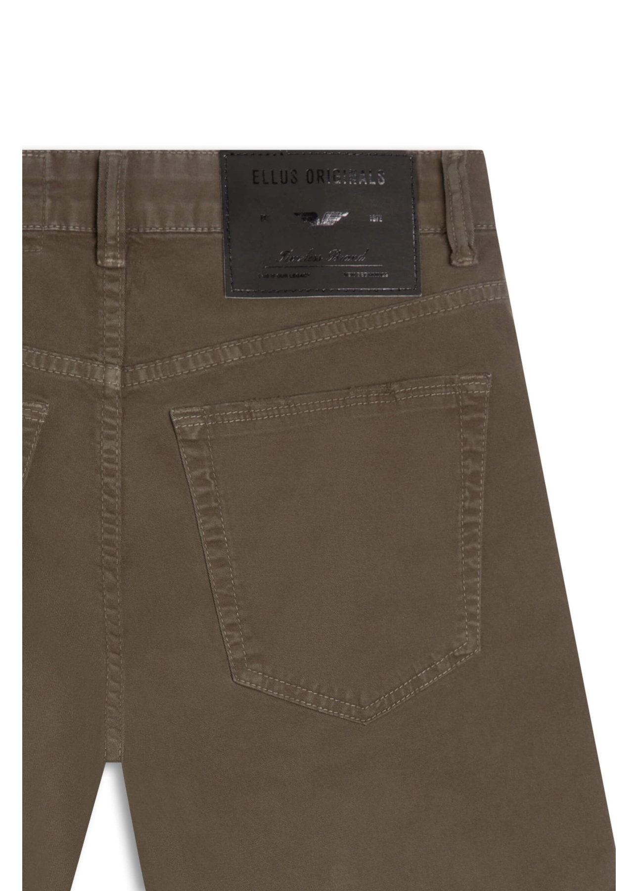 Short Color Twill Power Classic 5 Pckts Verde Oliva