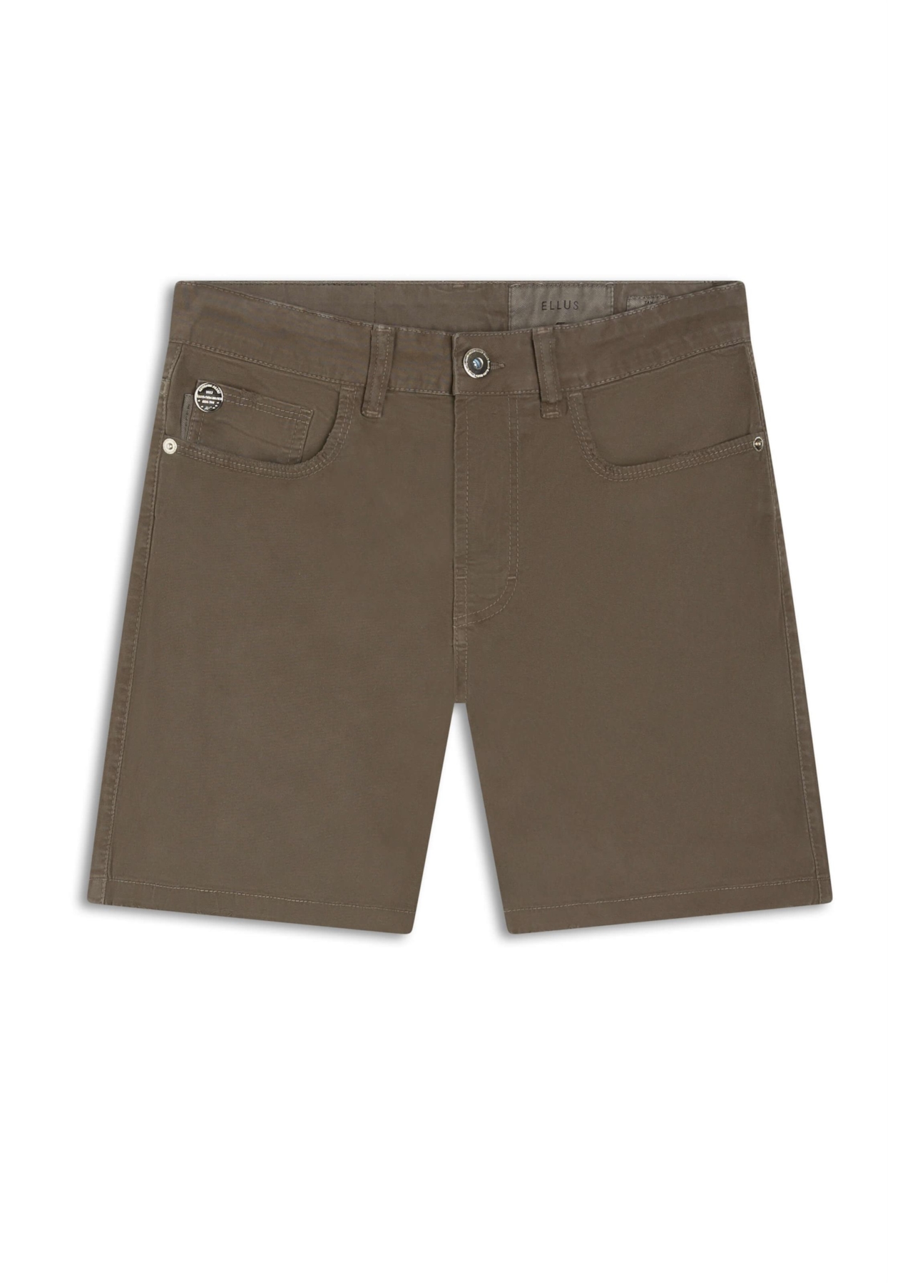 Short Color Twill Power Classic 5 Pckts Verde Oliva