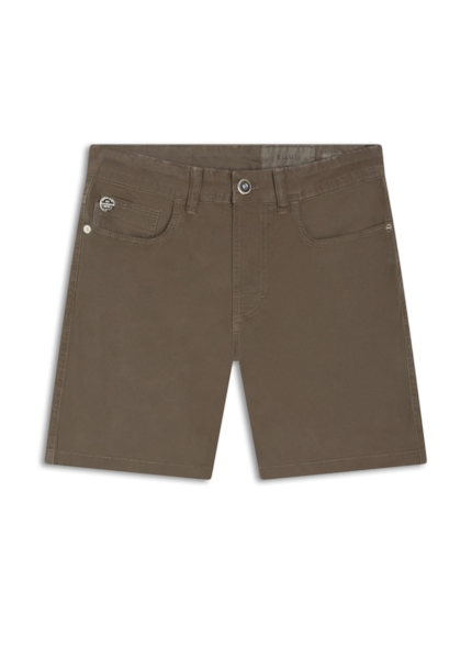 Short Color Twill Power Classic 5 Pckts Verde Oliva