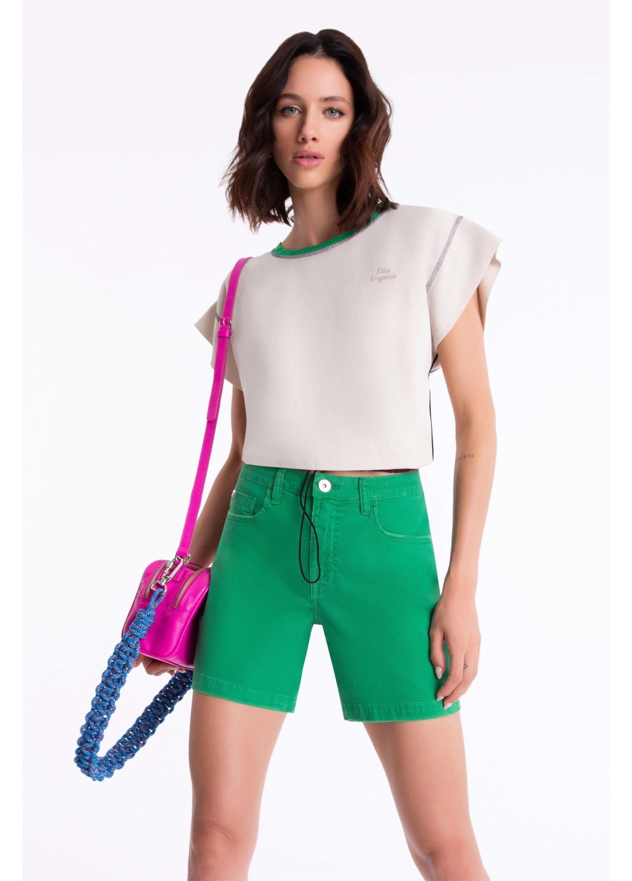Short Color Twill Power e Asa Verde Bandeira