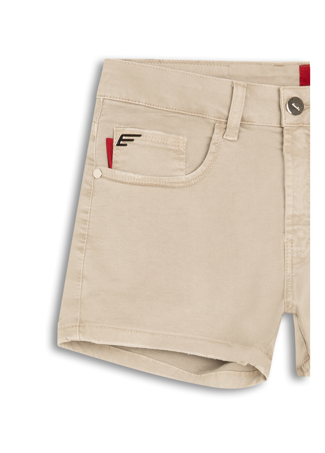 Short Color Twill Power Higher Kate m Husk
