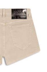 Short Color Twill Power Higher Kate m Husk