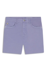 Short Color Twill Power Lilas