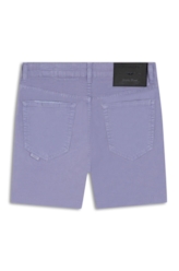 Short Color Twill Power Lilas