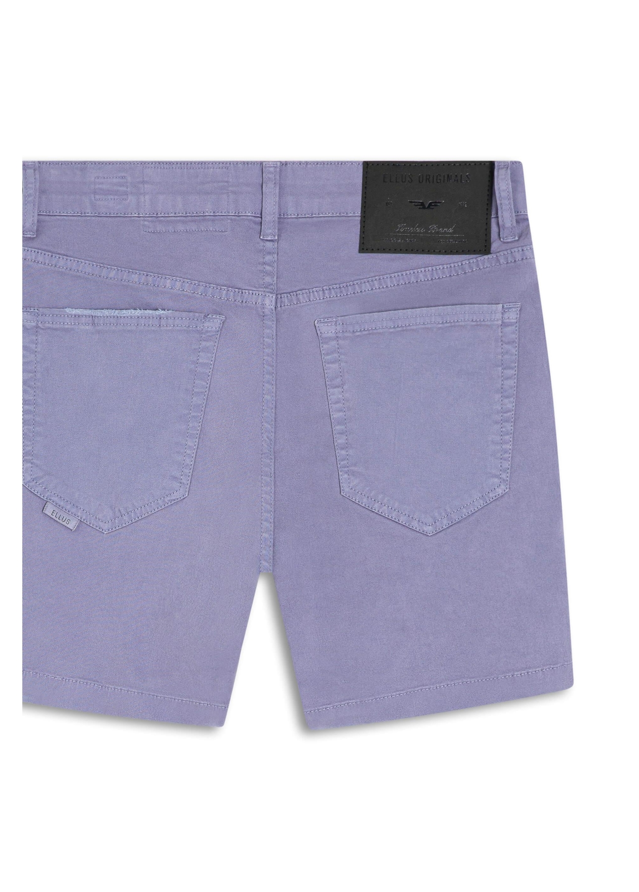 Short Color Twill Power Lilas
