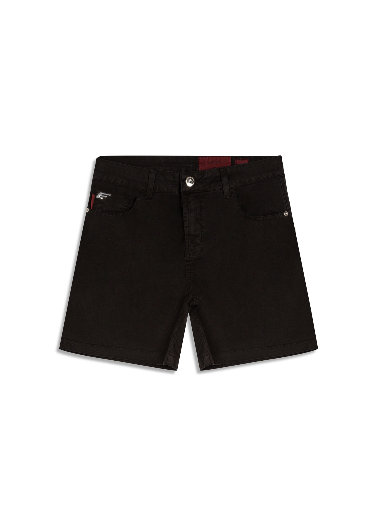 Short Color Twill Power Preto