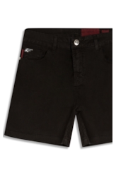 Short Color Twill Power Preto