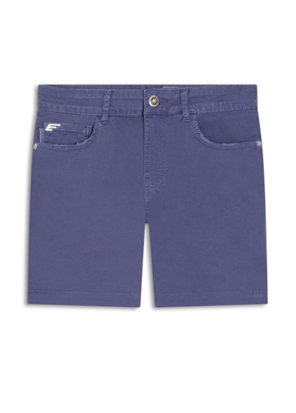 Short Color Twill Power Purple Blue