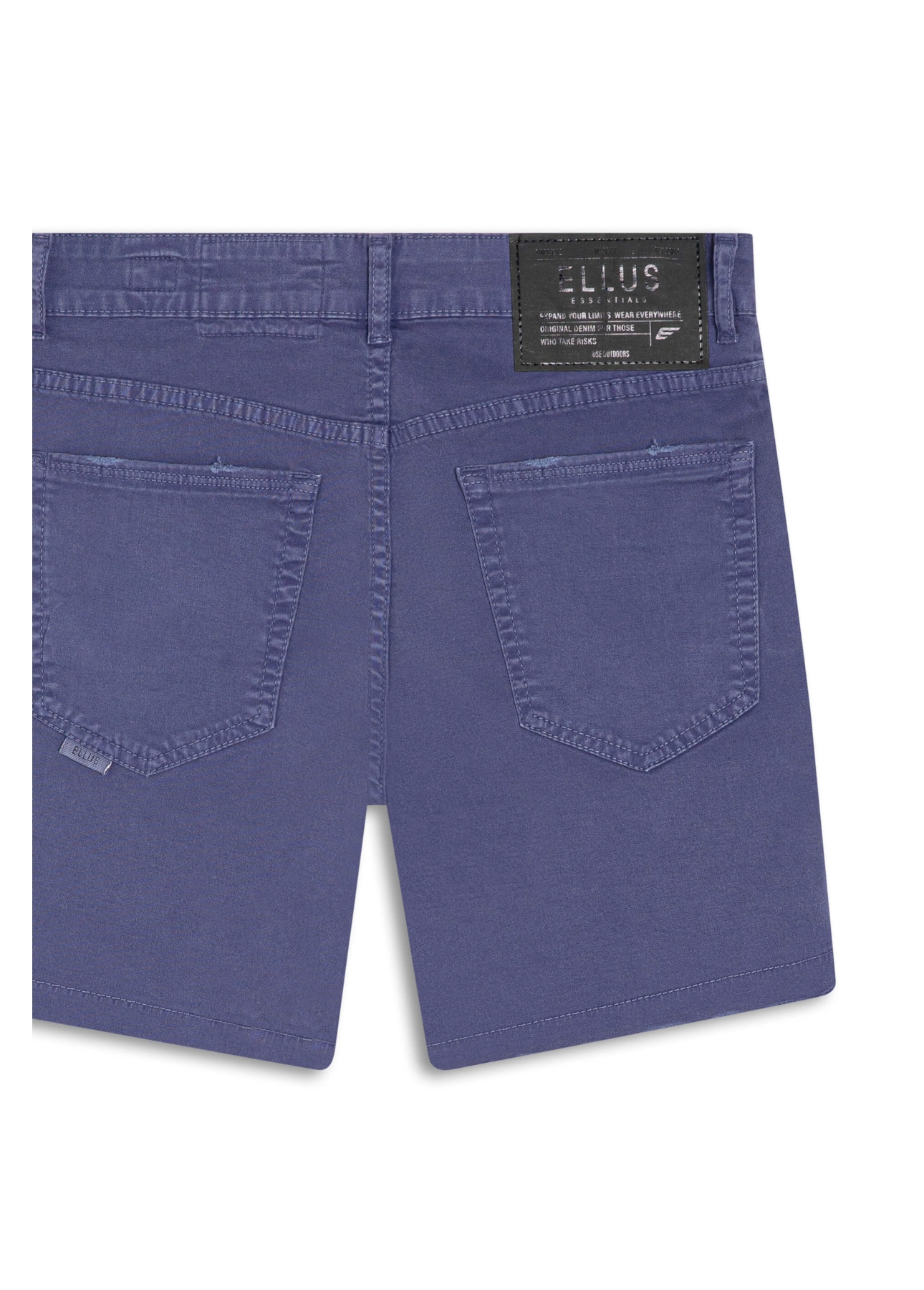 Short Color Twill Power Purple Blue