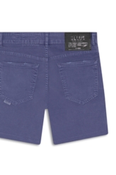 Short Color Twill Power Purple Blue