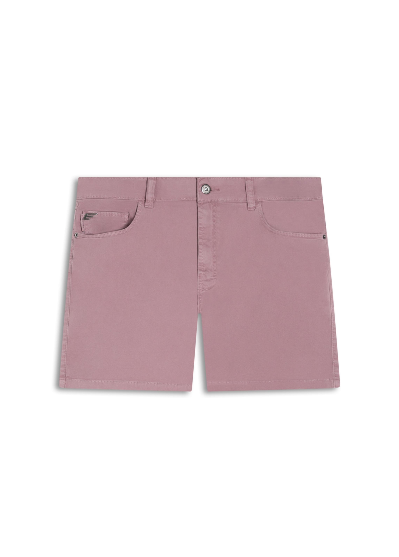 Short Color Twill Power Purple Gray