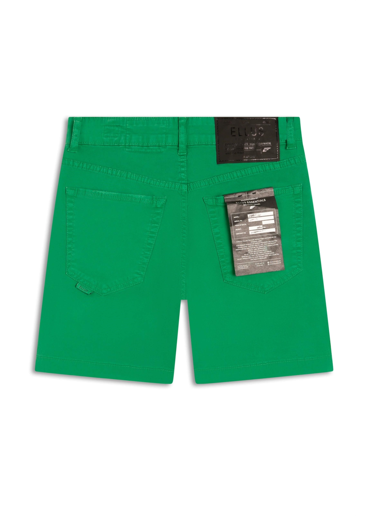 Short Color Twill Power Verde Bandeira