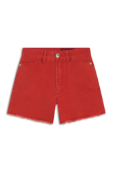 Short Color Twill Power Vermelho
